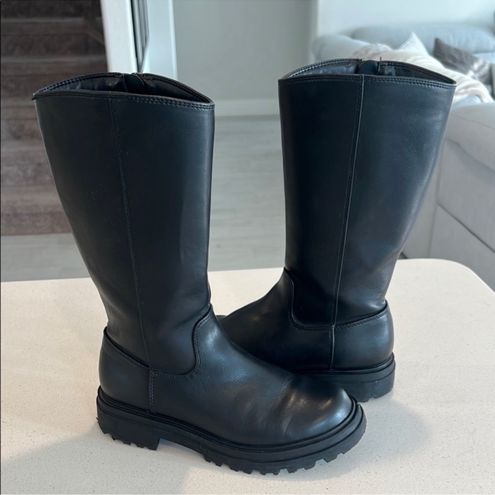 Art Class Black Boots - Girls 4